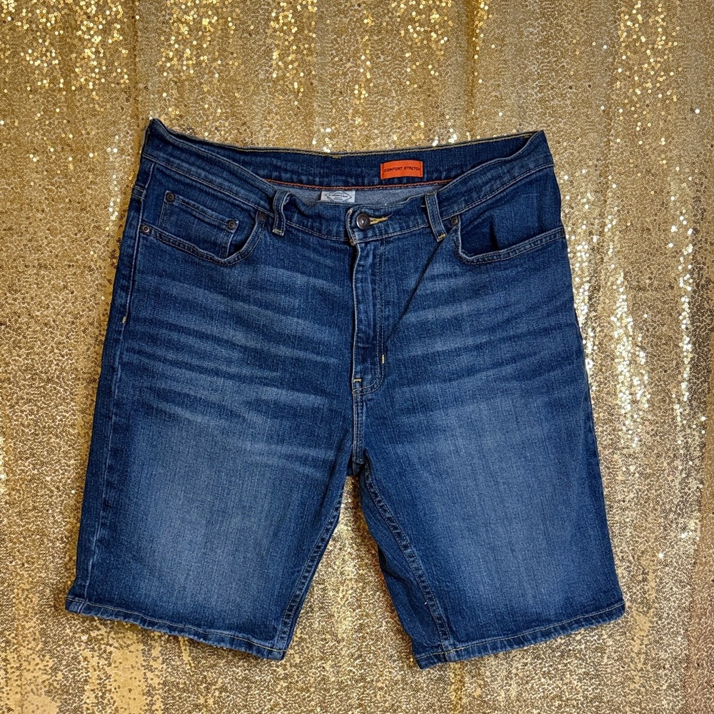 St. John's Bay Dark Blue Jean Shorts